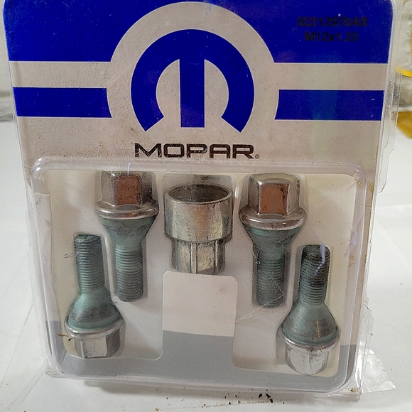 MOPAR Other Mopar Lug Nuts 4 And Locking Key Poshmark